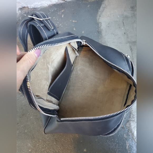 Genuine leather designer Ann Everett custom made backpack - Picture 4 of 7